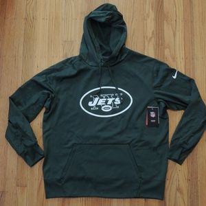 New York Jets Nike Therma Fit Hoodie Sweatshirt